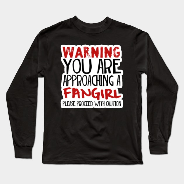 Fangirl Long Sleeve T-Shirt by Callistio